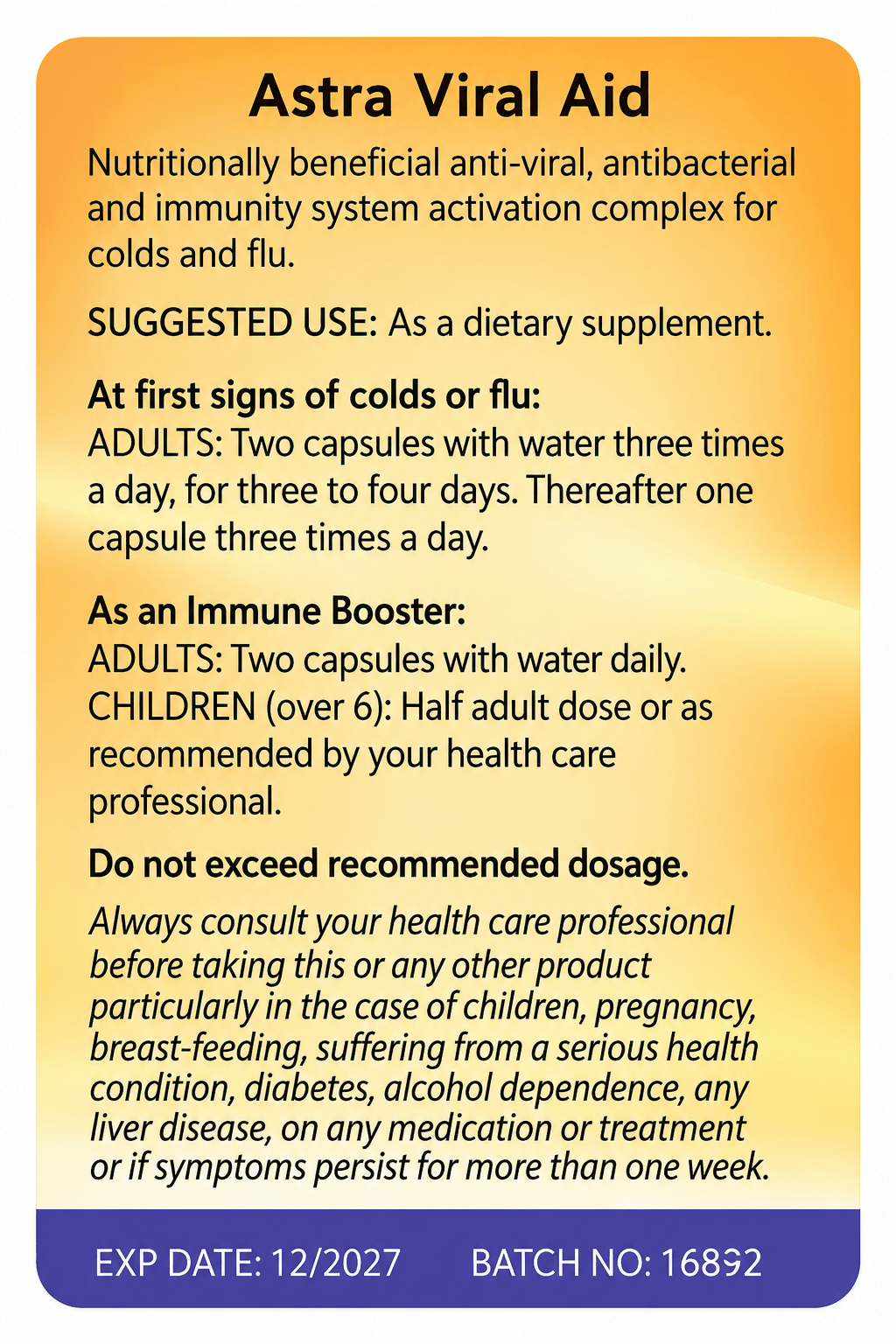 ASTHMA Starter Pack - Supa Boost Health