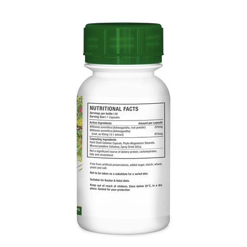 Ashwagandha 60 caps - Supa Boost Health