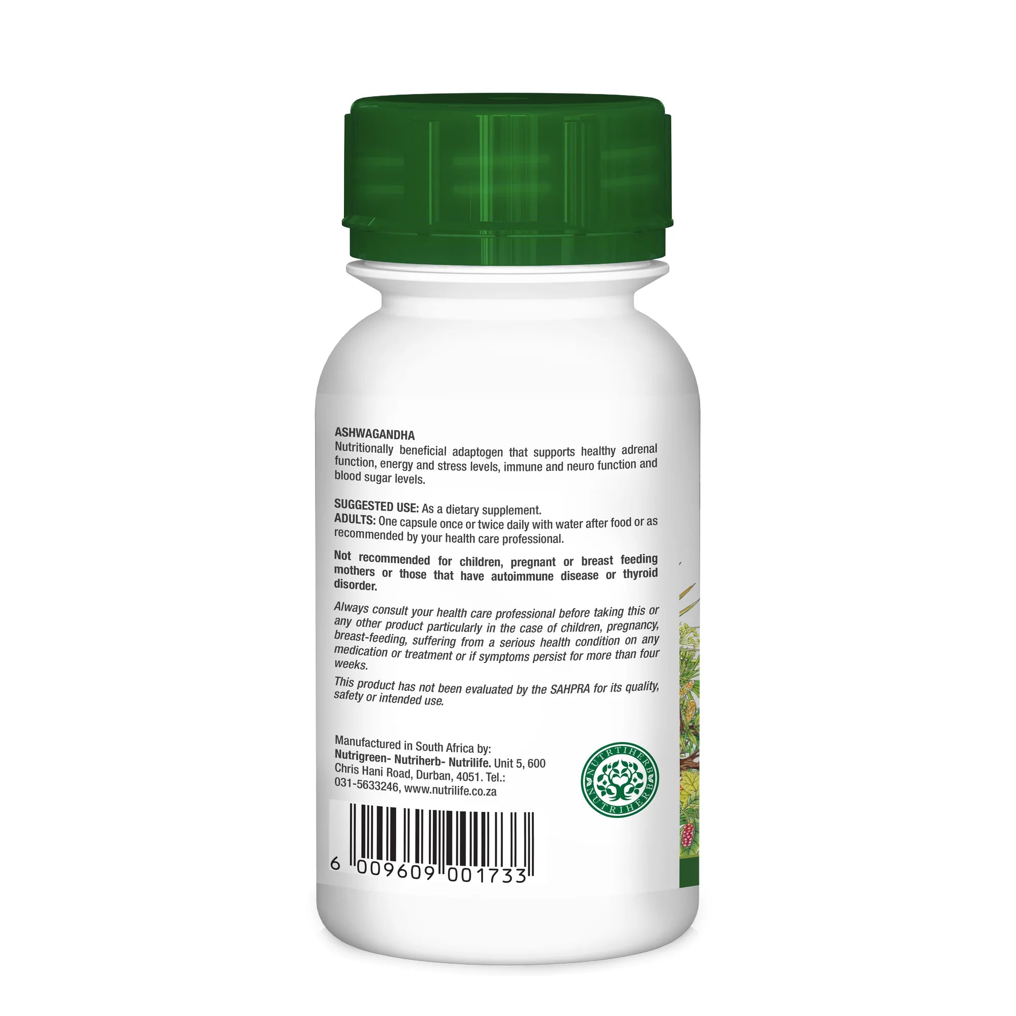 Ashwagandha 60 caps - Supa Boost Health