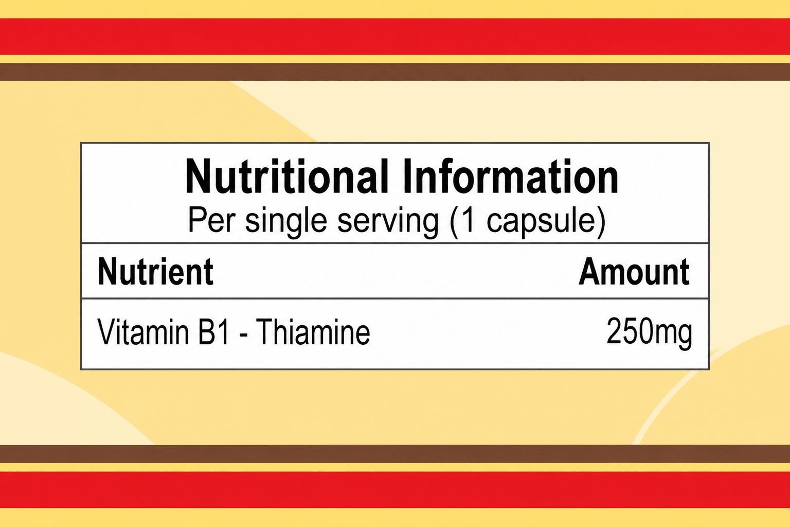Vitamin B1 - 250mg - Supa Boost Health