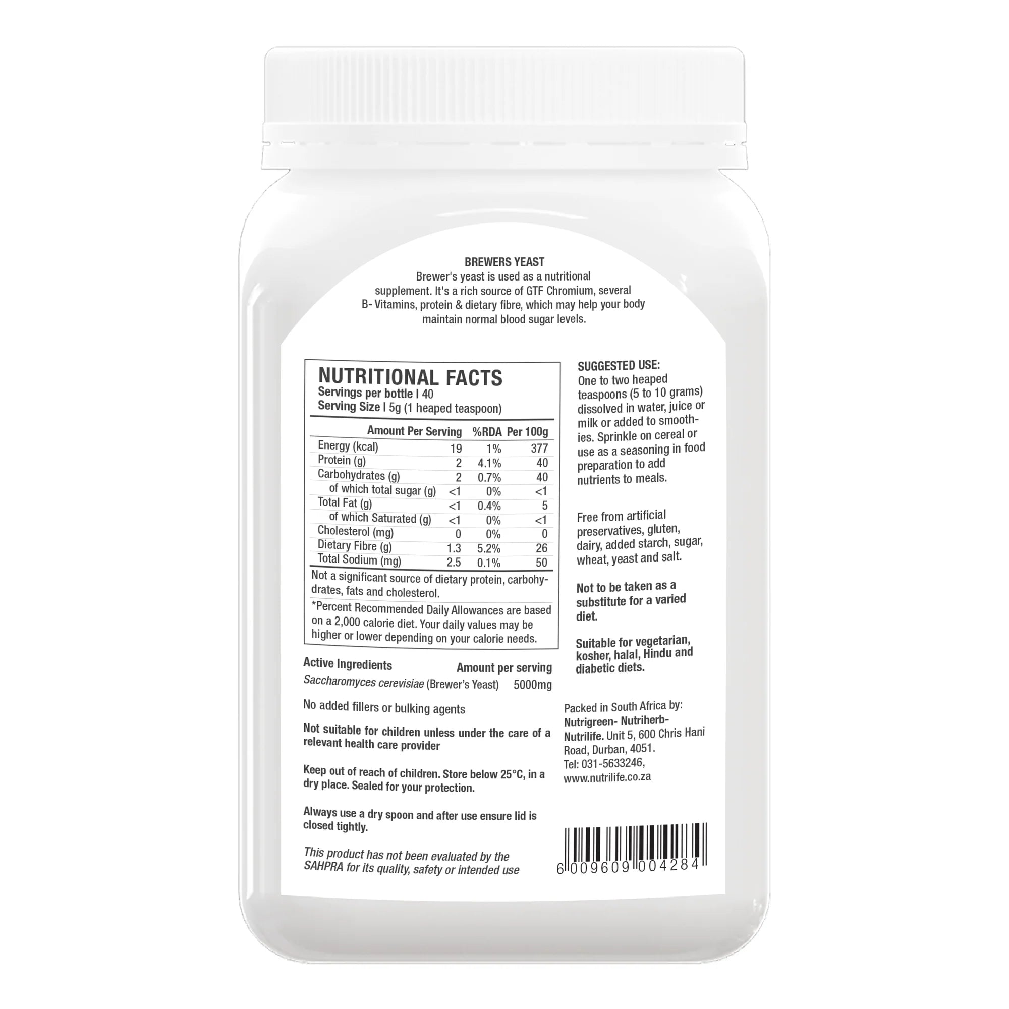 Brewer's Yeast Powder - Supa Boost Health