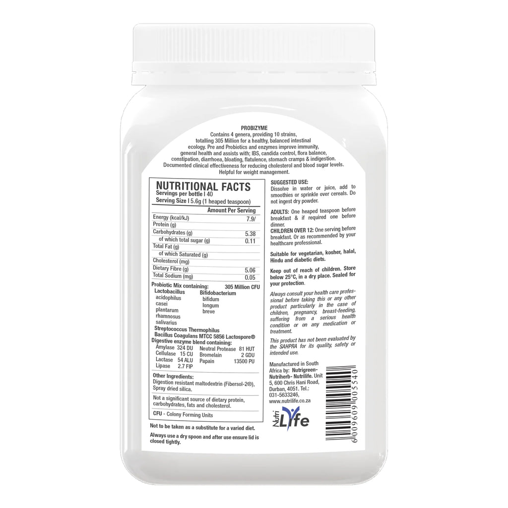 Probizyme - Probiotics and Digestive Enzymes - Supa Boost Health