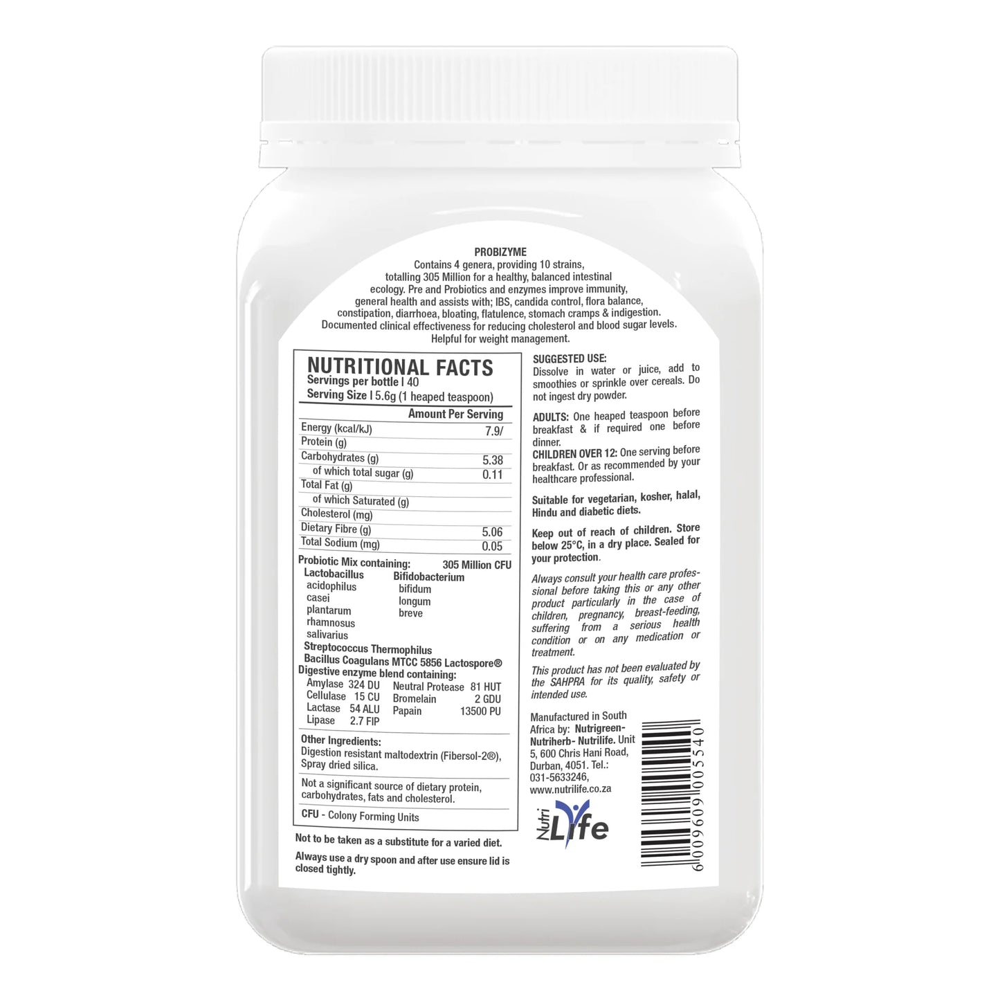 Probizyme - Probiotics and Digestive Enzymes