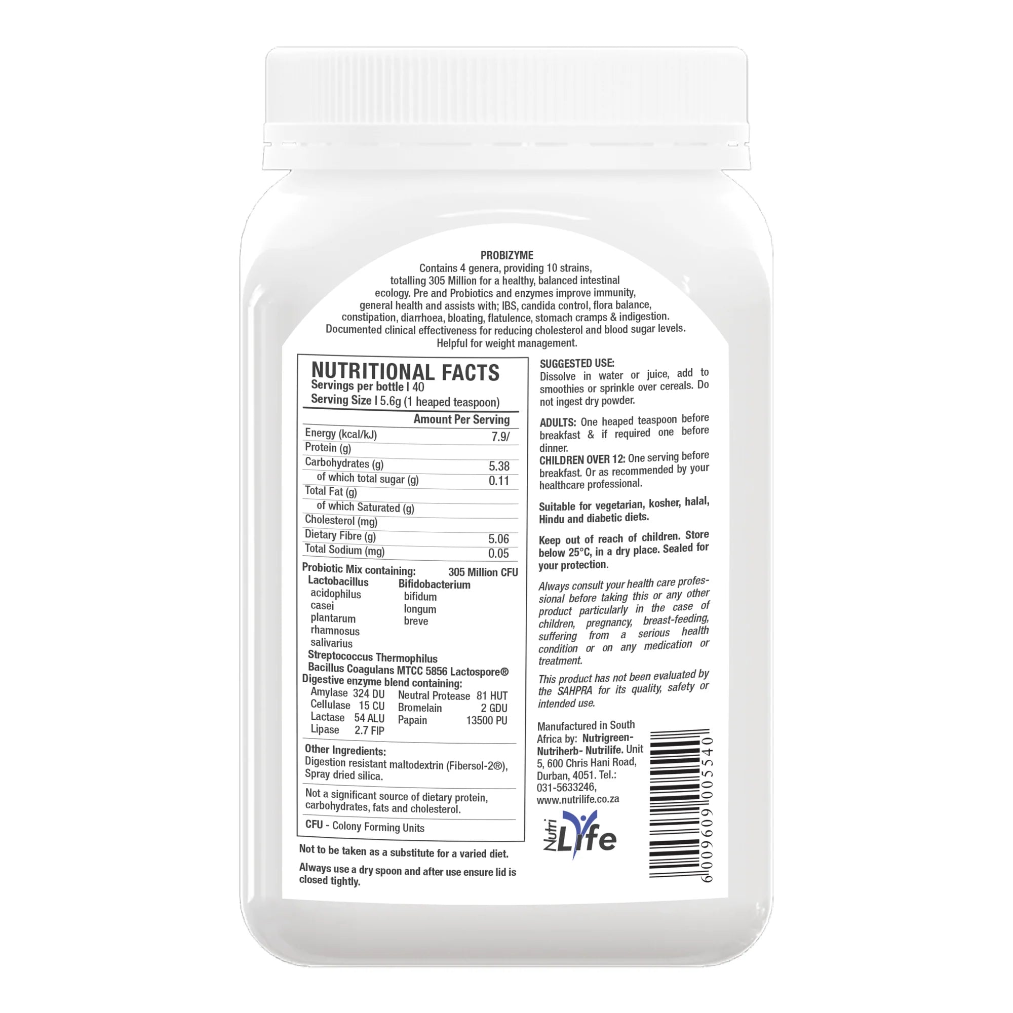 Probizyme - Probiotics and Digestive Enzymes - Supa Boost Health