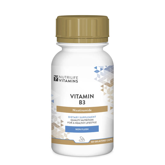 Vitamin B3 - Non-flush Niacin/ Nicotinamide - 250mg