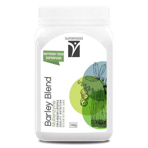Barley Blend - Barley Grass with Alfalfa and Spirulina - Supa Boost Health